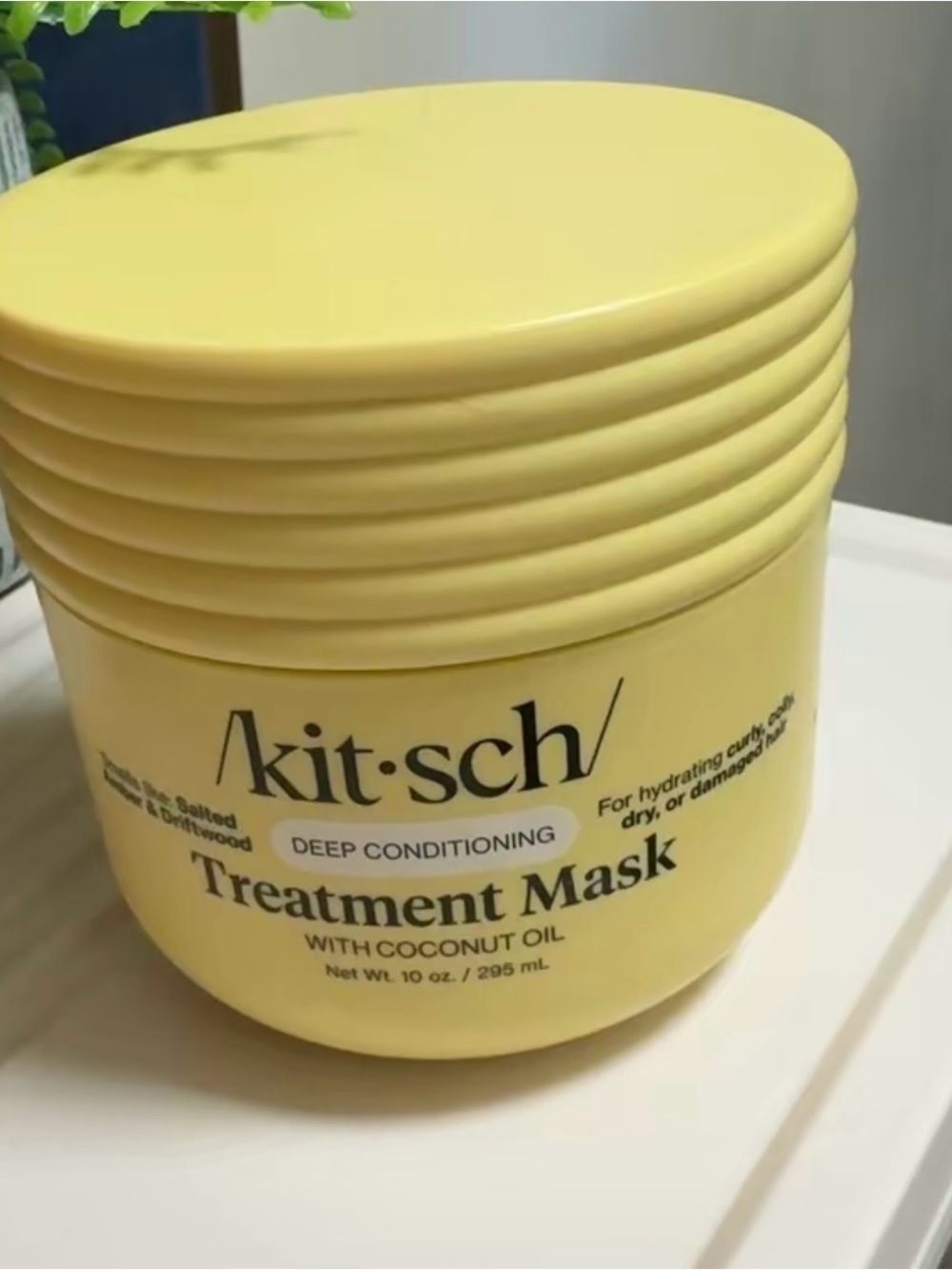 Kitsh Moisturizing Coconut Oil Deep
Conditioning Treatment Mask